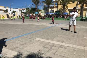 Jornada de convivencia deportiva en El Goro (Foto TA)